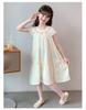 Girls' Dress Summer Dress New Summer Chiffon Elegant Princess Dress Summer Thin Girl Children's Dress