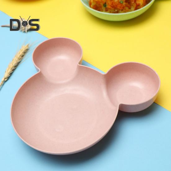 Serviertablett aus Kunststoff, leicht zu reinigen, langlebig, BPA-freier Teller mit getrockneten Früchten