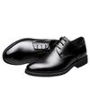 Men's Height-Increasing Breathable Leather Derby Shoes for Business, Casual, and Formal Wear