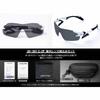 AirFly Sunglasses, Sabae-made model, Polarized lens set (White Matte) AF-301 C-2