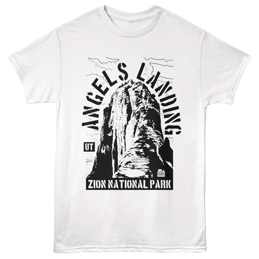 United States National Park Zion Angels Landing Utah Men s T Shirt XXXL