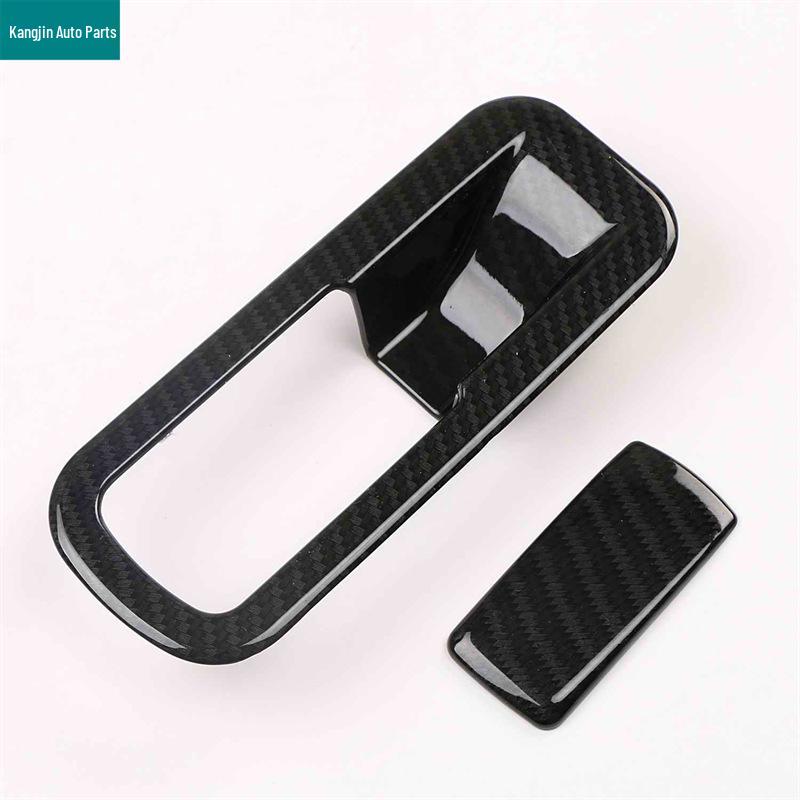 BMW 16 X1 Carbon Fiber ABS Interior/Exterior Trim for Headlight, Steering Wheel, and Air Vent Adjustment.