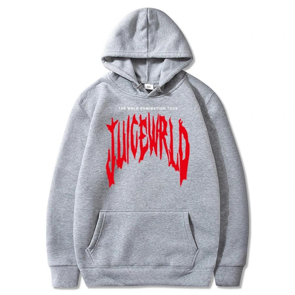 2026 New Juice WRLD Graphic Women's Hoodie – Retro Rap Style, Loose-Fit Casual Streetwear Hip-Hop Long-Sleeve Pullover