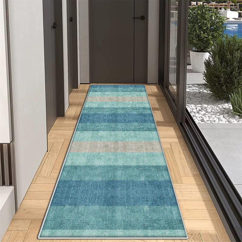 Balkonový dlouhý koberec Chodbové koberce Jednoduchý styl Obývací pokoj Ložnice Protiskluzová rohož do chodby Schody Předsíň Přizpůsobitelná podlahová rohož