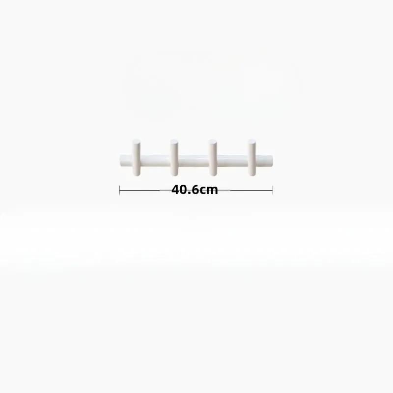 Вешалка для одежды из массива дерева, настенная, многофункциональная, креативная, роскошная, крючок для хранения одежды