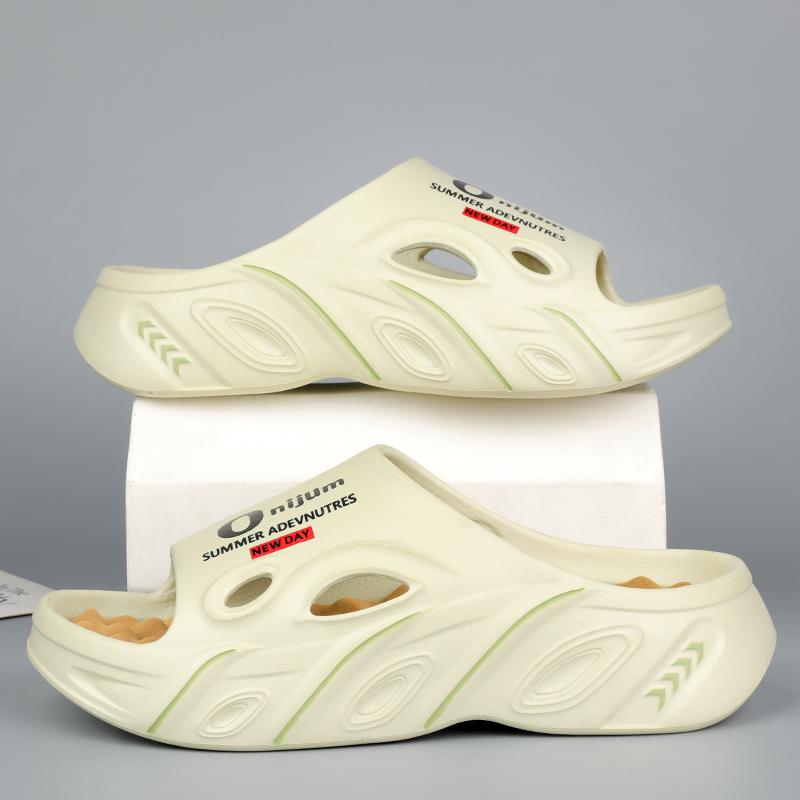 Summer Men's Massage Slippers Indoor Outdoor Sandals Beach Men Casual Shoes Comfortable Slides Flip Flop Men Women Home