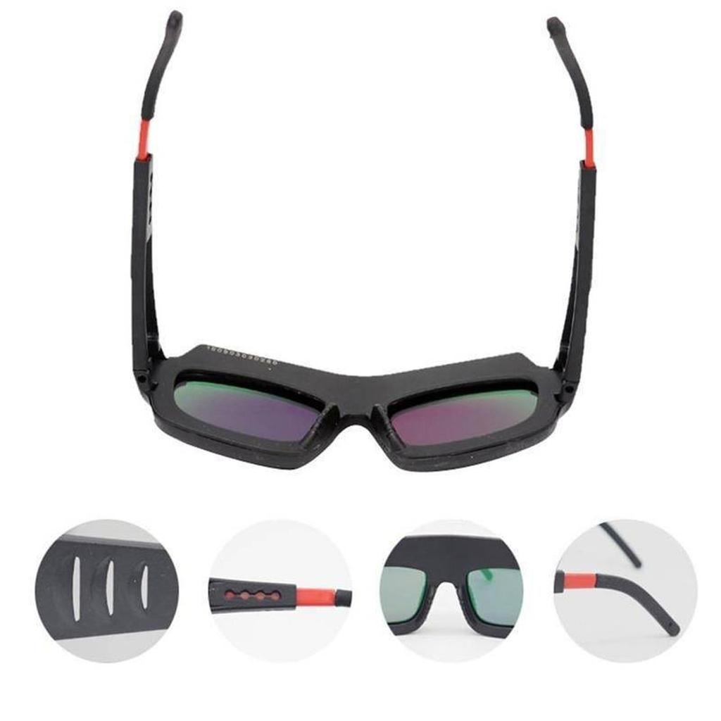 Anti-glare Automatic Darkening Dimming Welding Glasses Argon Arc Welding Glasses Welder Eye Protection Goggles Tools