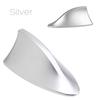 16cm Universal Carbon Fiber Look Car Roof Top Mount Shark Fin Aerial Antenna Toppers Auto Radio AM FM Antenna Signal Amplifier