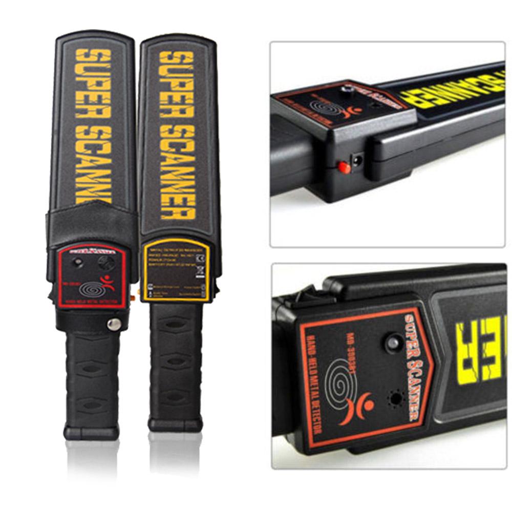 Handheld Metal Detector Portable Security Super Scanner Wand Airport ...