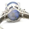 NON BRAND - Star sapphire 4.73ct, diamond 0.13ctRing ring Pt850/sapphire #11(JP Size) Array