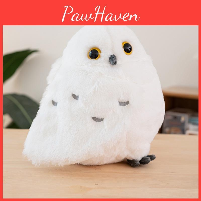 Peluche Hedwige Potter Jouet Hibou Poupée en Peluche Décorations Animales Cadeau Enfants
