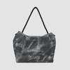 Bag Woman Autumn Winter Vintage Mottled Waste Tote Bag Single Shoulder Crossbody Portable Commuter Bag Woman