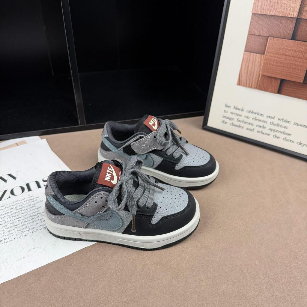 Children's Unisex Breathable Non-Slip Low-Top Sports Shoes for Spring/Autumn Versatile Student Casual Wear