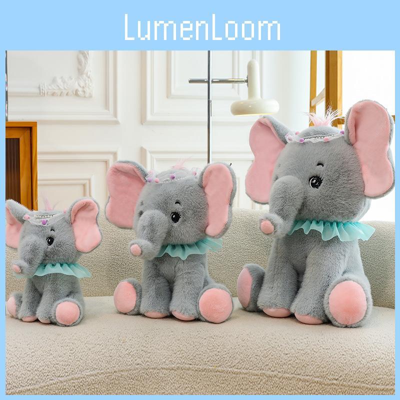 Cute Elephant Cartoon Animal Plush Toy Decoration Ornament For Gift Lovers