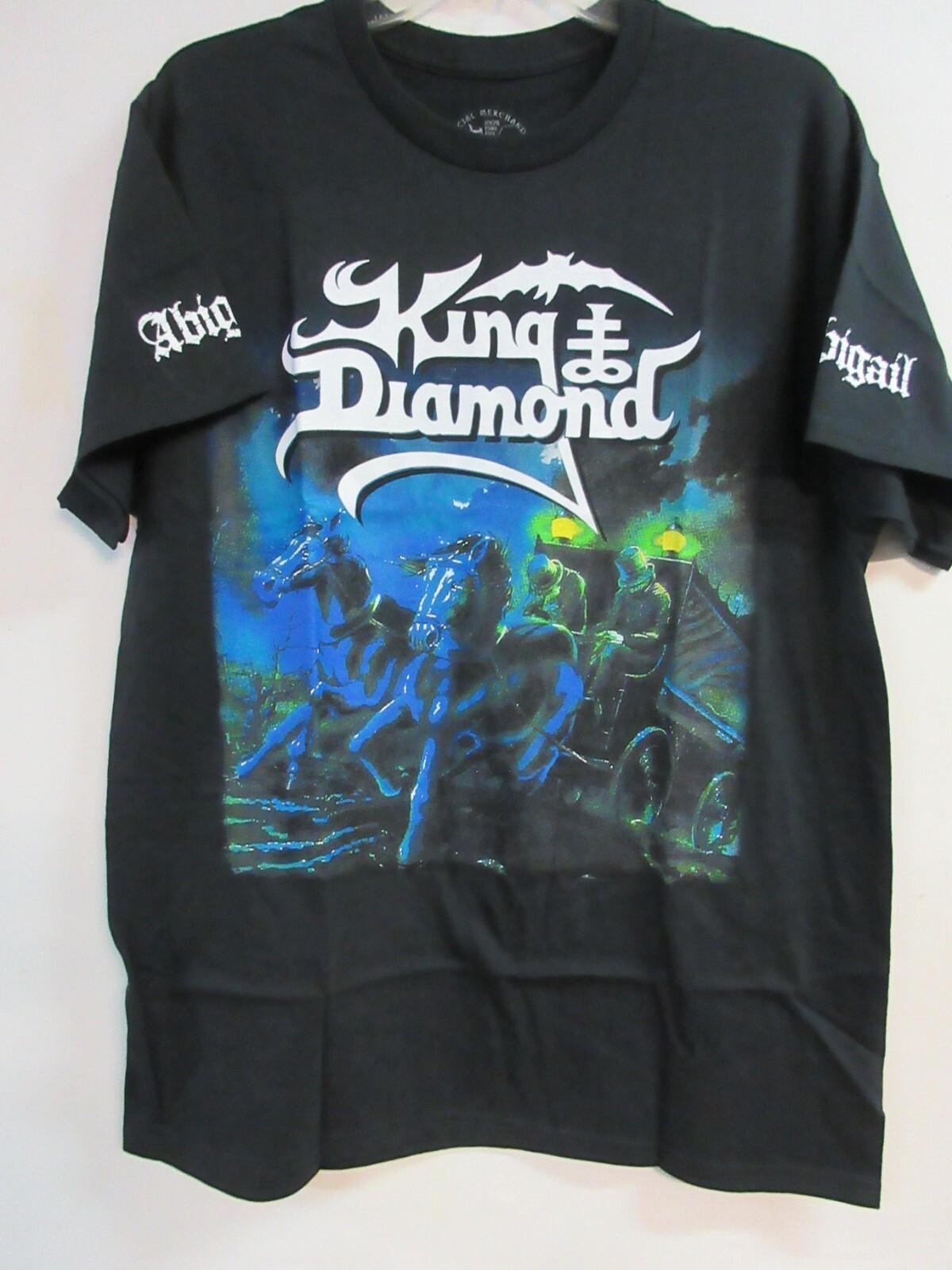 KING DIAMOND ABIGAIL ОФИЦИАЛЬНЫЙ МЕРЧ ГРУППЫ КОНЦЕРТ МУЗЫКА БОЛЬШАЯ Унисекс Футболка L