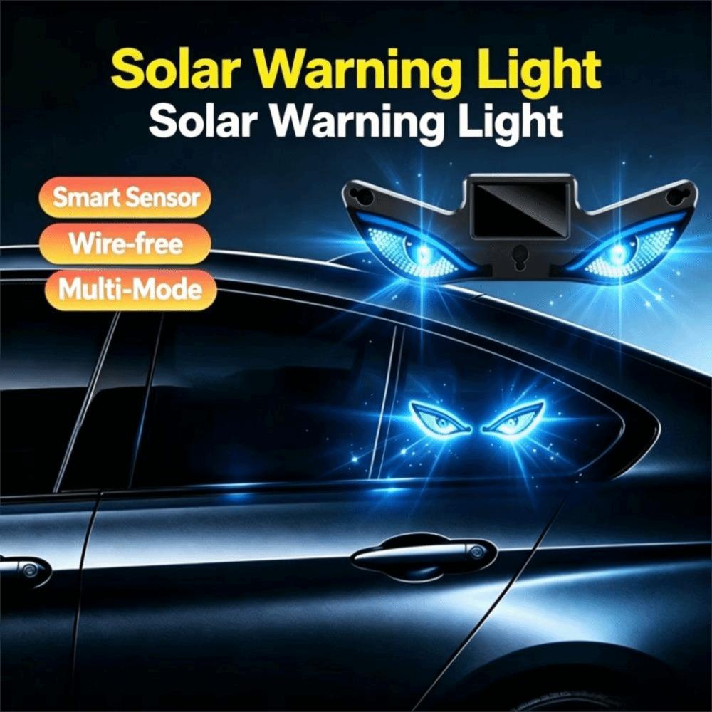 Solar Powered Automotive Ambient Light Suction Cup Mount LED Car Light Car Interior