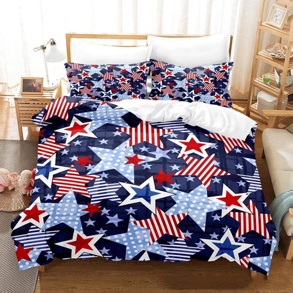 Cute Little Elephant Bedding Sets For Boy Animal Duvet Cover Set Twin SingleDouble Comforter CoverBed Cover 135 For Teen Girs