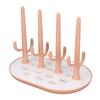 Baby Bottle Drying Rack Detachable Space Saving Easy Drainage Slip Resistant Surface Vertical