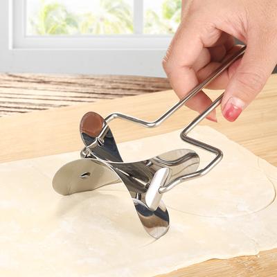 S/M/L Stainless Steel Dumpling Maker Skin Dumpling Mold Empanadas Metal Dough Pressing Tool Pastry Cutters Kitchen Accessories