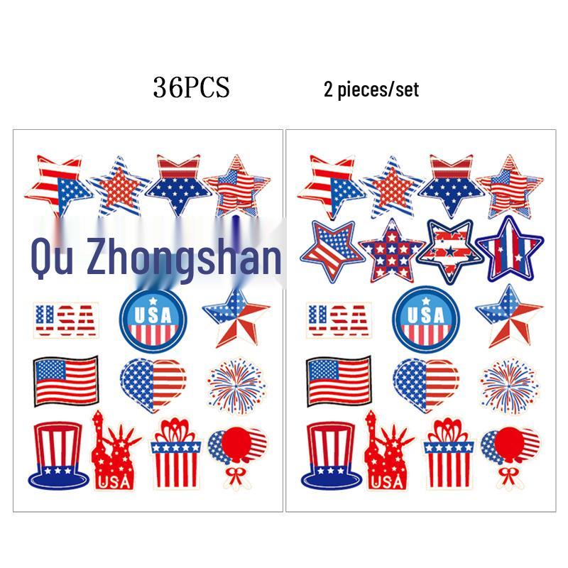 Independence Day USA National Day Stickers & Party Decorations