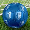 Pallone da Calcio 1.FC Magdeburg Taglia 5, Cucito a Macchina in PVC, Resistente e ad Alto Rimbalzo, Adatto a Tutte le Età, Merchandising per tifosi, Partite e Uso all'Aperto.