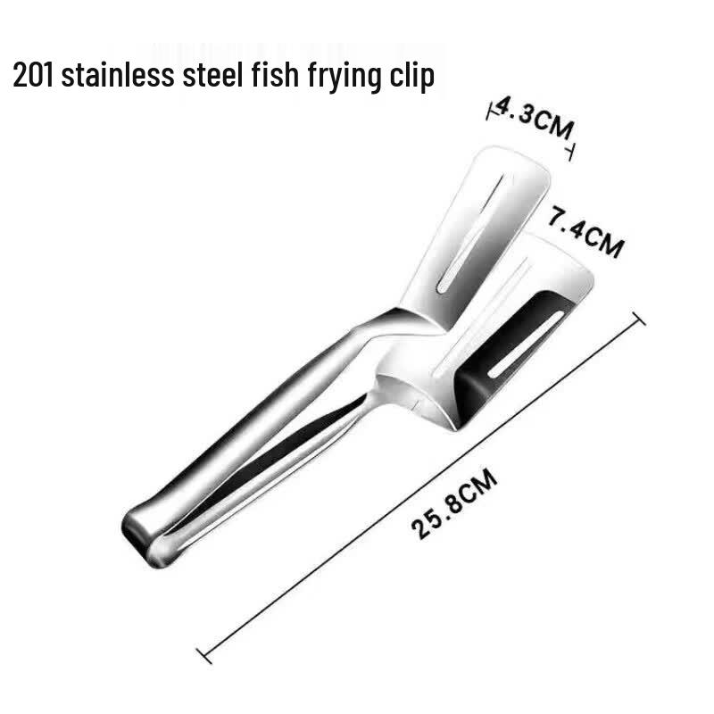 

2-Piece Stainless Steel Kitchen Food Tongs Set