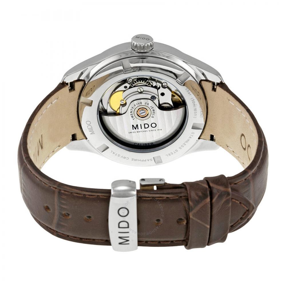 Mido Belluna Ii Automatic Black Dial Men S Watch M024.407.16.061.00 M0244071606100