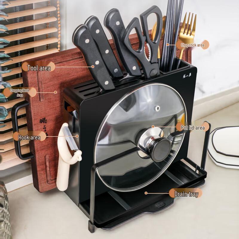 

Zhang Xiaoquan Countertop Kitchen Knife and Utensil Holder
