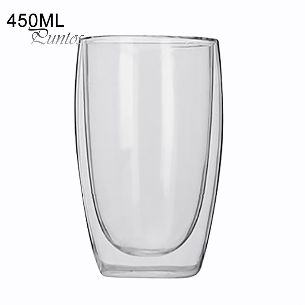 

Кухонный артефакт Стена Теплоизоляция Чай Кофе Молоко Кружка Напиток Стеклянная чашка Посуда для напитков 450 ml