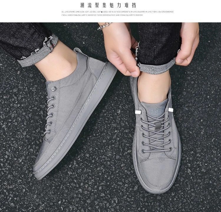 Fashion Casual Sports Shoes Men 2024 Autumn New Ice Breathable European Station Men's Shoes
