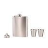 Vintage Style Stainless Steel Flask Portable Outdoor Camping Hip Flask