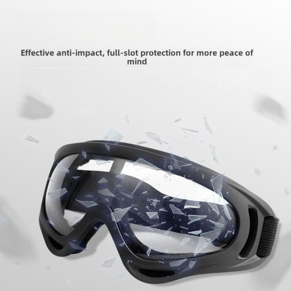 Motorradbrille für Herren, Sicherheit im Gelände, winddicht, stark, lichtdicht, UV-beständig, speziell für das Fahren konzipiert