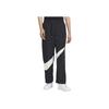 Nike Embroidered Logo Woven Straight-Leg Casual Pants Men Bottoms Black FB7881-010
