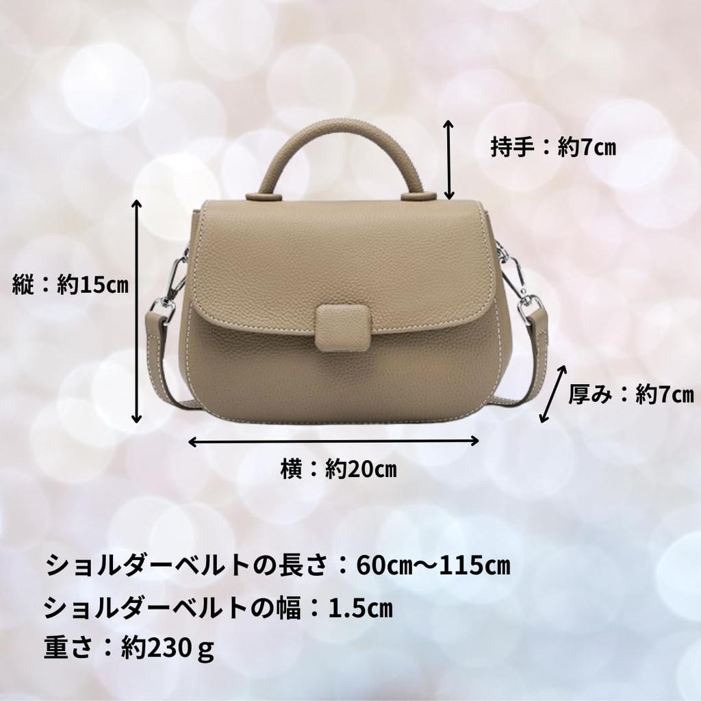 ZELEN Shoulder Crossbody PU Stylish Women's Bag, Bag, 2-Way Handbag, Small, Leather, Lightweight, (Black)