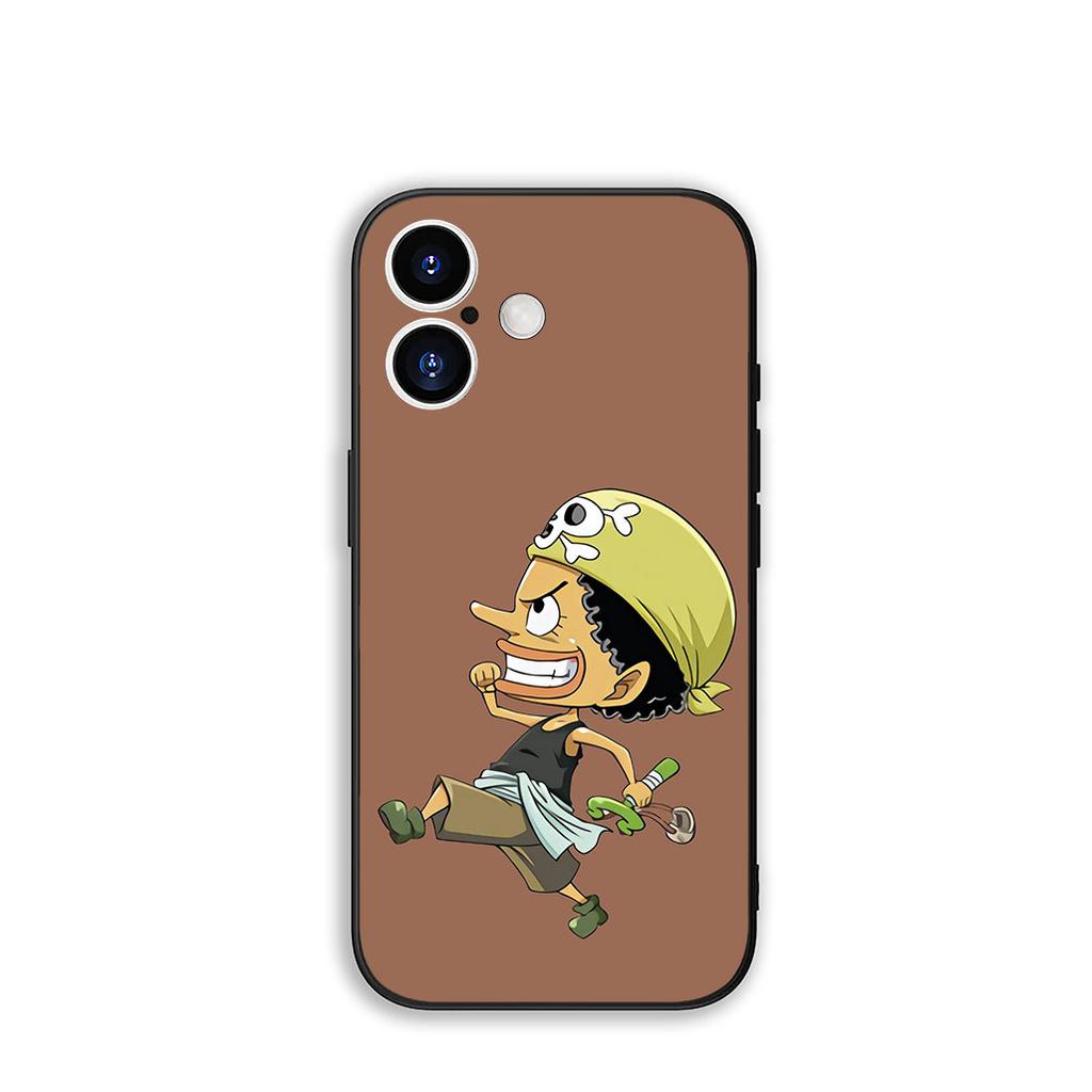 Phone Cover Thousand Sunny Luffy One Piece Casing for Apple iPhone 16 15 14 Plus 13 12 Mini 17 Pro Max + ProMax 16E Air 15+ Case