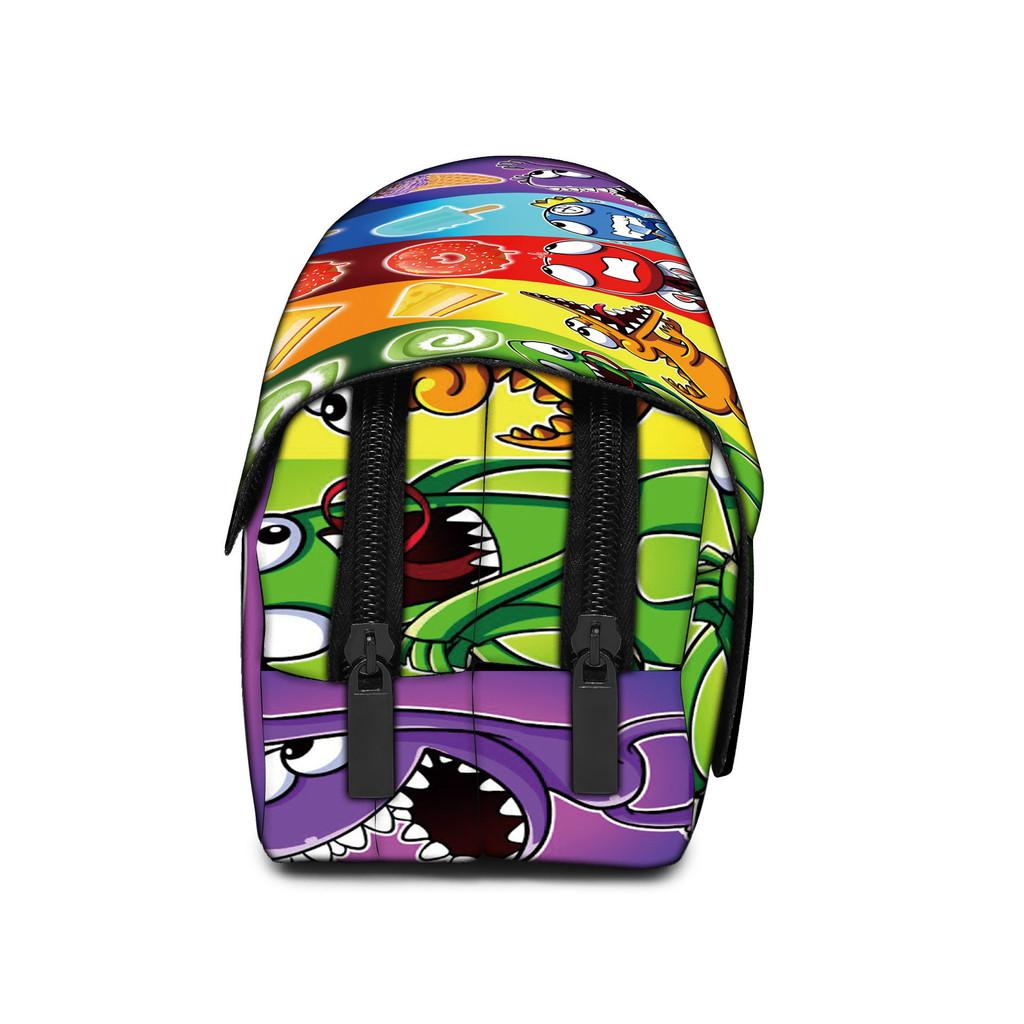 Rainbow Friends Pencil Case With Polyester Material For Middle School Students And Cartoon Design