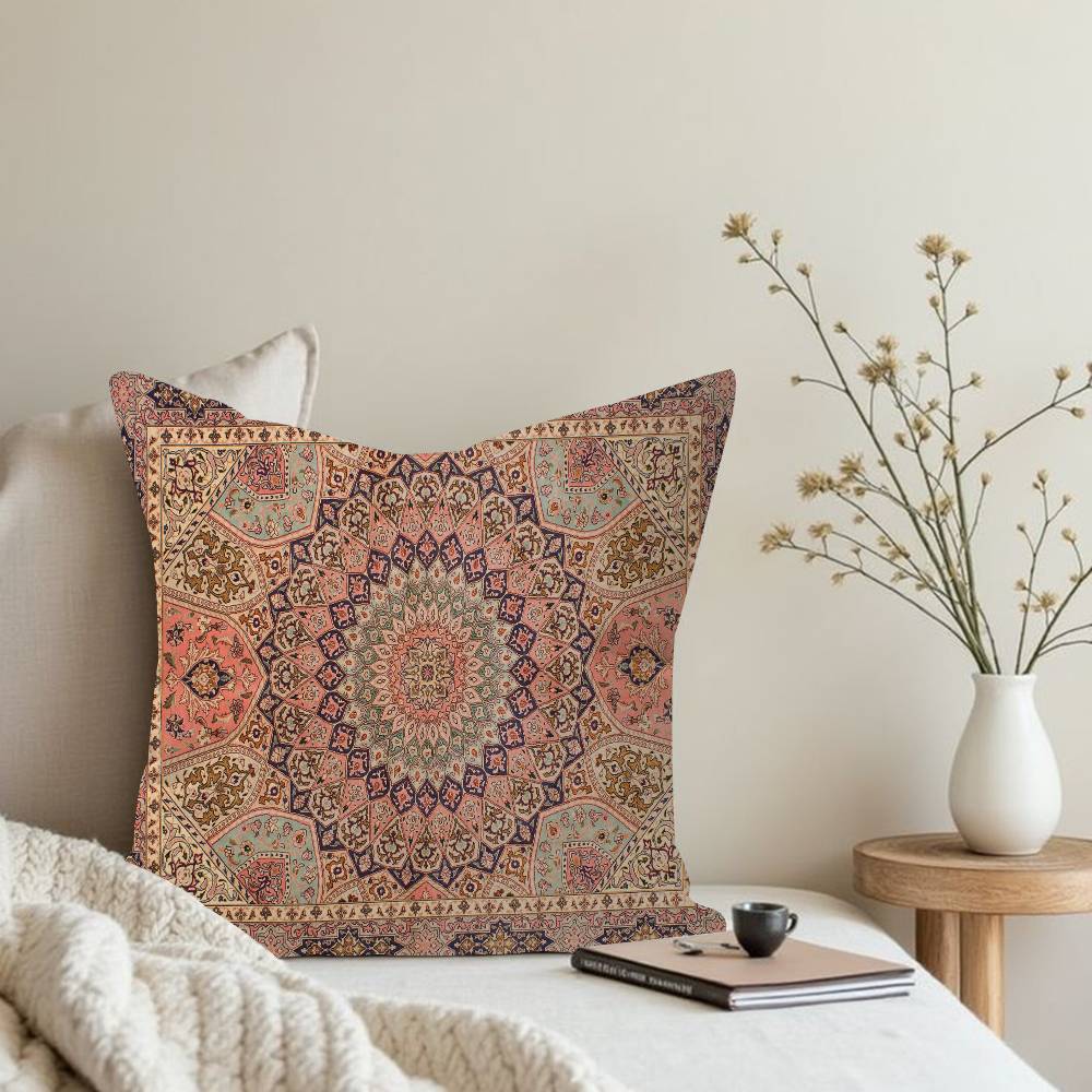 Traditional Patterned Cushion Cover 30x50 Polyester Sofa Cushions Decorative Throw Pillows Home Decoration Pillowcover