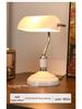 Vintage Green Banker Desk Lamp: Eye-Caring Bedside Light Inspired by Old Shanghai