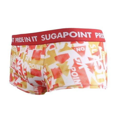 

[Sugar Point] Men s Out-band Inner Panty. Surfing-Wakeboarding Underwear. Dan - Block Orange [Shipped from Korea] 100% Authentic M