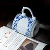 Jingdezhen Blue & White Exquisite Ceramic Filter Tea Cup