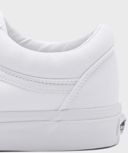 Vans Old Skool - לבן אמיתי VN000D3HW001