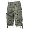 Herren Shorts Print Cargo Taktisch Mode Y2K Sommer Wandern Baggy Baumwolle Arbeit Tarnung Bergsteigen Gekürzt Knielang Hosen