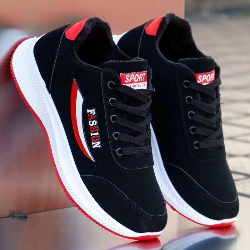 

Men s shoes new fourseason trend versatile casual shoes single cotton optional velvet warm men s sports shoes 39
