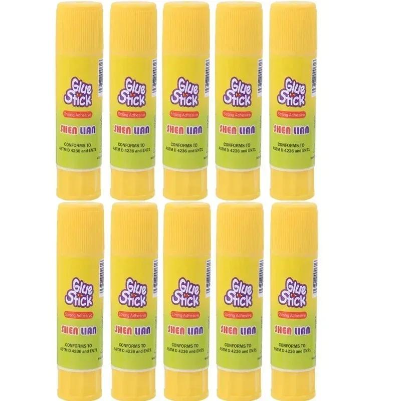 9g High Viscosity Solid Glue Sticks High Efficiency Adhesion Clear Solid Glue Guns for Home School DIY Art Paper Stationery