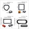 Plastic Perforated Tart Ring Circle DIY Cake Mold Egg Tart Mold Mousse Circle Ring Dessert Bakeware Cutter Cake Decorating Tool