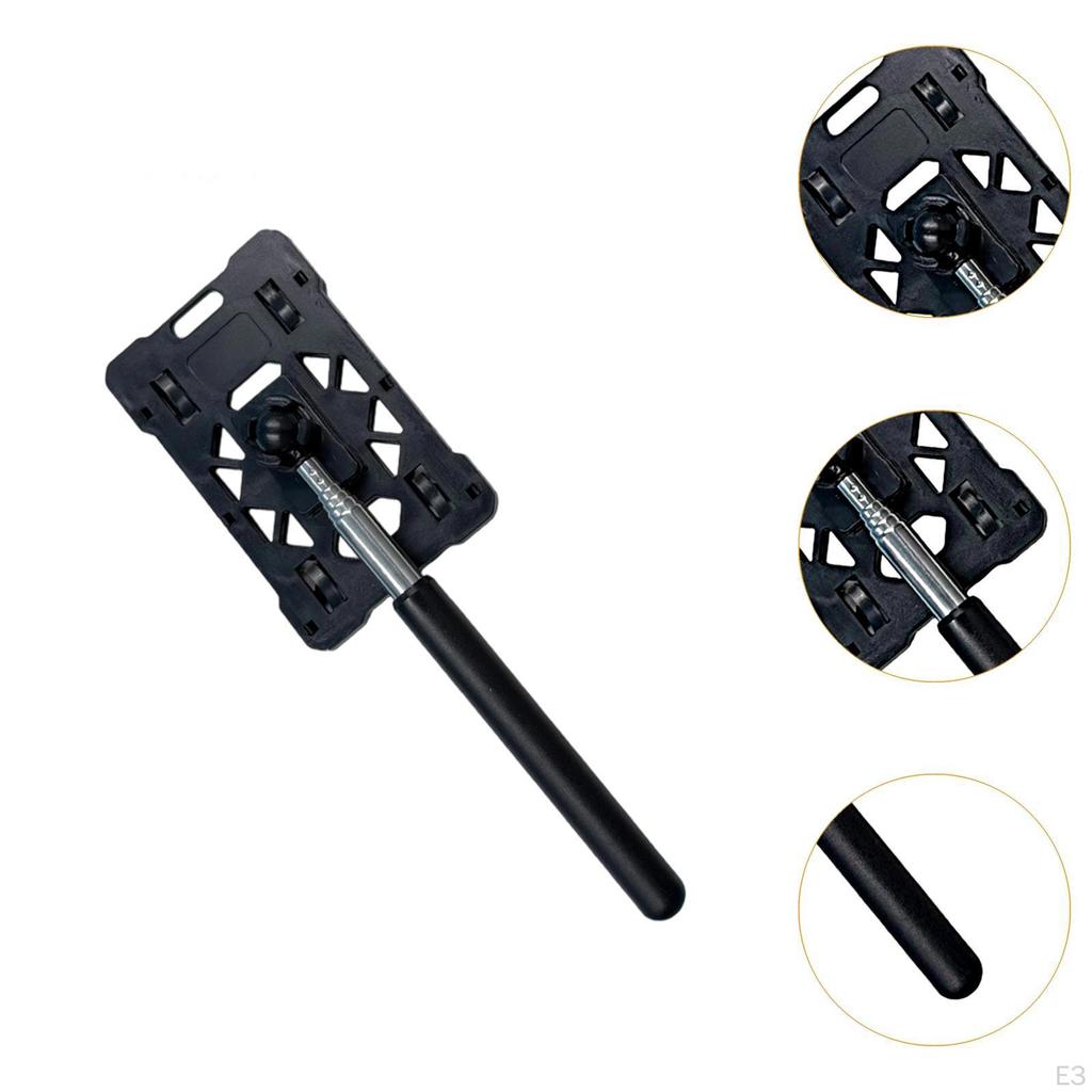 Access Rod for Vehicle Toll Swiping and Cards