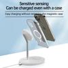 2 in 1 Magnetic Phone Charging Station Dock Portable Wireless Charger Stand For iPhone 16 15 14 13 Pro Max AirPods Fast Chargers