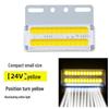 Truck Side LED Lights 24V - Super Bright, Waterproof Ground Illumination Marker Trailer Lights