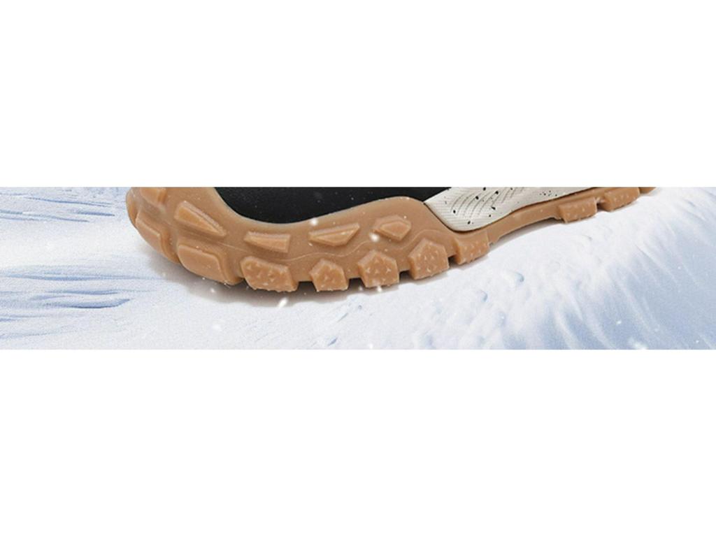 Bobodou 2026 Winter Boys' and Girls' Plus Velvet Snow Boots