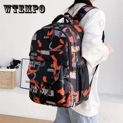 Student Schoolbag Large Capacity Camouflage Backpack Leisure Travel Backpack Waterproof
